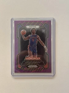 2023-24 Panini Prizm Monopoly Ausar Thompson Purple Pulsar Prizm #27 - Picture 1 of 2