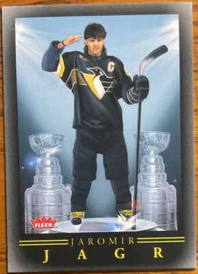 2023-24 UD Credentials ‘91 Pro Vision Jaromir Jagr #3 Pittsburgh Penguins - Image 1 of 2