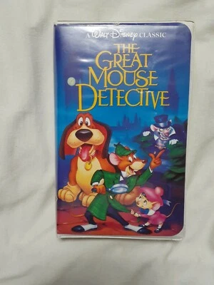 1992Walt Disney Black Diamond Classic THE GREAT MOUSE DETECTIVE VHS/1992 - Image 1 of 4