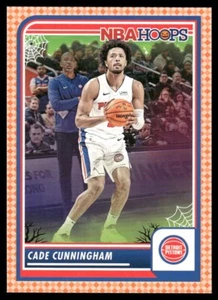 2023-24 Panini Haunted Hoops Orange Parallel #258 Cade Cunningham Pistons - Picture 1 of 2