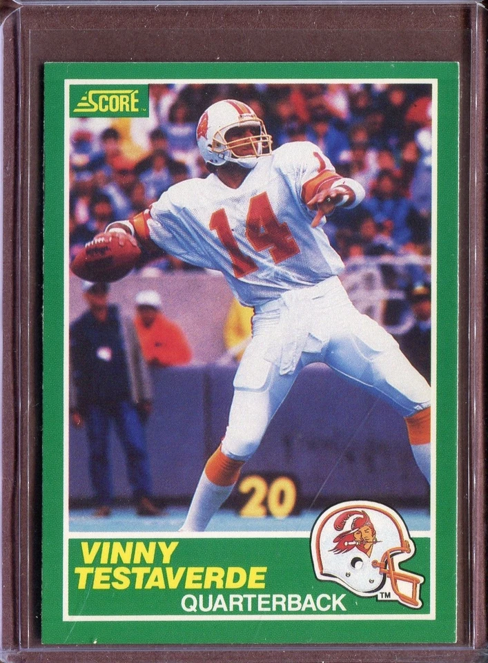 1989 Score 224 Vinny Testaverde NM #D89910 - Image 1 of 1