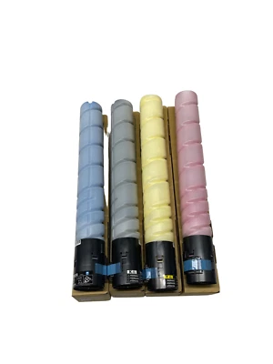 4 Pk Japan  Replacement Toner for Konica Minolta TN-514 CMYK - Image 1 of 2