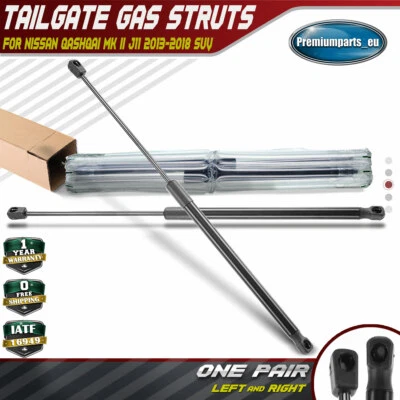 2x Tailgate Boot Gas Struts for Nissan Qashqai MK II J11 2013-2018 904504EA1A - Image 1 of 4