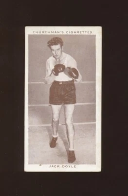 1938 Churchman Cigarettes BOXING PERSONALITIES -#13 JACK DOYLE - Image 1 of 2