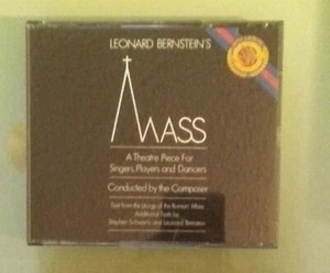 LEONARD BERNSTEIN'S MASS   CD  2 disc set includes booklet - Picture 1 of 1