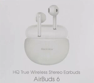 Blackview Airbuds 6 IN Ear Bluetooth Cuffie Auricolari Stereo Bianco - Bild 1 von 1