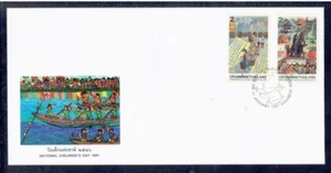 THAILAND 1997 Children's Drawings FDC - Picture 1 of 1