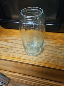 THE BALL MASON'S PATENT NOV 30th 1858 Friut Canning Jar with Zinc Lid - Picture 1 of 13