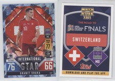 2022 Topps Match Attax 101 The Road To UEFA Nations League Finals Granit Xhaka