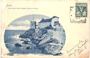 CPA Carte postale  Italie Nervi Torre della Villa Gropallo vista da levante - Picture 1 of 2