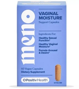 O Positiv MENO Vaginal Moisture Vegan Capsules - Picture 1 of 3