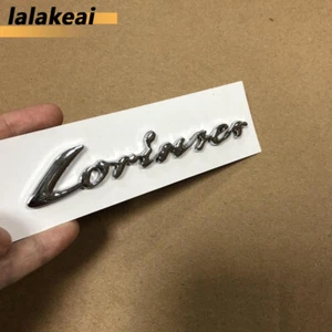 For Lorinser Chrome Car Truck Badge Trunk Rear Emblem Decal Sticker Replace - Bild 1 von 5