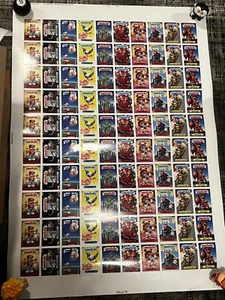 VERY RARE Garbage Pail Kids NYCC 2023 Uncut Sheet - Picture 1 of 5