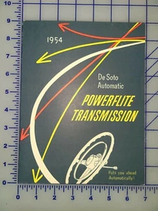 Folleto De Soto 1954 - Imagen 1 de 5