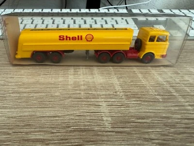 Wiking 802 Mercedes Shell Cisterne 1:87 In Ottime Condizioni Con OVP - Immagine 1 di 4
