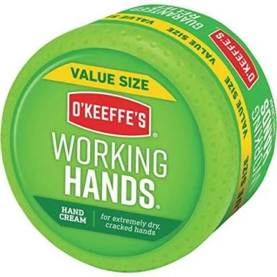 Crema de manos O'Keeffe's Working Hands tamaño económico, 6,8 oz., tarro Foto 1 de 2