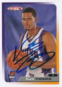 KURT THOMAS SIGNED AUTO'D 2005-06 TOPPS TOTAL CARD 264 KNICKS PHOENIX SUNS - Picture 1 of 3