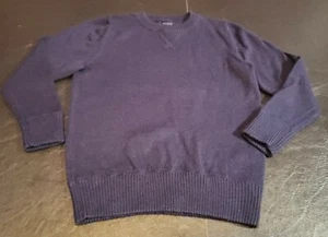 Boys Baby Gap Knit Sweater - Size 4T - Navy Blue - EUC - Picture 1 of 5