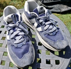 New balance 5740 intelligent choice trainers UK10 Blue suede 57/40 M5740VPA - Picture 1 of 17