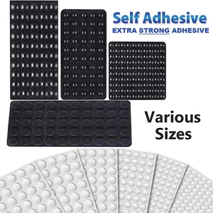 PIES DE GOMA electrónicos pequeños y grandes almohadillas autoadhesivas almohadillas de goma para parachoques - Imagen 1 de 6
