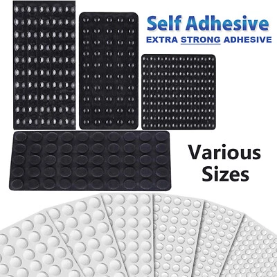 Kleine & große Elektronik GUMMIFÜSSE selbstklebende Pads Bumper Stop Gummipads - Bild 1 von 4