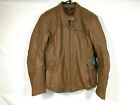 Cortech Bella Leather Women's Motorcycle Jacket Brown Size Extra Large XL