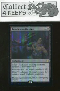 Treacherous Blessing Promo Pack Foil Theros Beyond Death Rare Near Mint - Picture 1 of 2