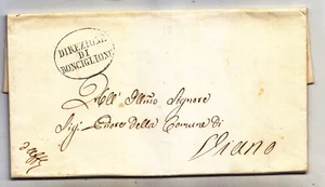 VV922-STATO PONTIFICIO-LAZIO-DIREZIONE POSTALE DI RONCIGLIONE X VIANO - Foto 1 di 1