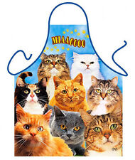 Kitty Cats kittens kitchen apron unisex cat lover gifts one size Polyester ITATI