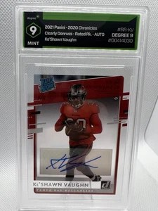 Chronicles #RR-KV 2020 Ke'Shawn Vaughn Clearly Donruss clasificación Rk automático como nuevo 9 - Imagen 1 de 2