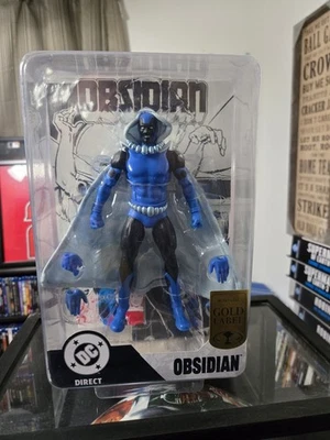 Obsidian (Infinity Inc #16) com Litografia Etiqueta Dourada NOVO NA CAIXA McFarlane Toys - Imagem 1 de 2