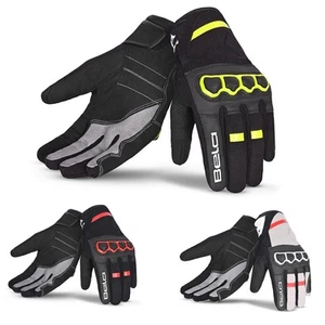 BELA Tracker Mens Motorcycle Motorbike Touring Gloves CE Certified Touchscreen - Picture 1 of 15