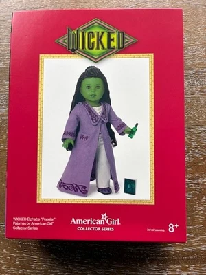 Muñeca American Girl MICKED Elphaba "Popular" Pijama Serie Coleccionista NUEVO en Caja Foto 1 de 4