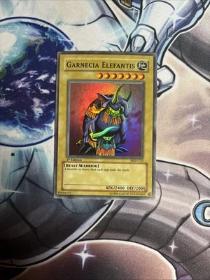 (YVH) Yugioh Garnecia Elefantis MRD-125 Super Rare 1st Ed LP - Image 1 of 4
