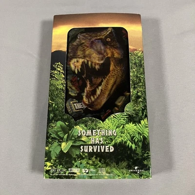 Vintage The Lost World Jurassic Park VHS 1997 Lenticular Dinosaur Movie Rare Foto 1 de 4