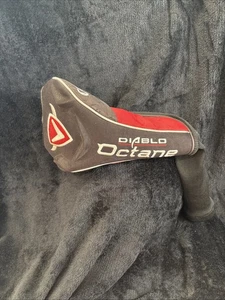 CALLAWAY DIABLO OCTANE DRIVER HEADCOVER SCHWARZ - ROT - WEISS - Bild 1 von 5