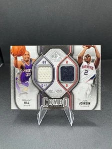 SP Game Used Combo Grant Hill Joe Johnson. 391/499 - Picture 1 of 2