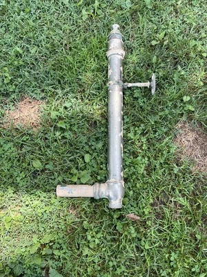 Antique/ Vintage  Tub Tower Waste Drain Nickel Brass Vintage Plumbing Parts - Image 1 of 4