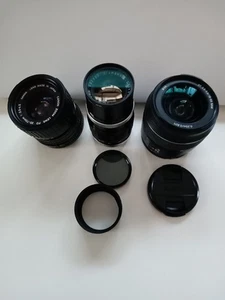 Camera lens set OLYMPUS and others  Direct from Japan - Picture 1 of 9