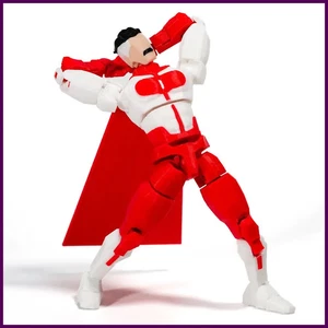 3D-gedruckte Superhelden Invincible Omni Man Anime mehrgelenkige Formverschiebung - Bild 1 von 29