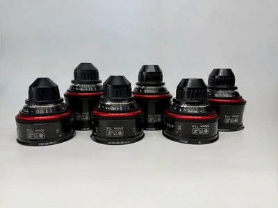 Juego de lentes TLS realojadas Canon K35 14 mm 18 mm 24 mm 35 mm 55 mm 85 mm (envío gratuito) Foto 1 de 3