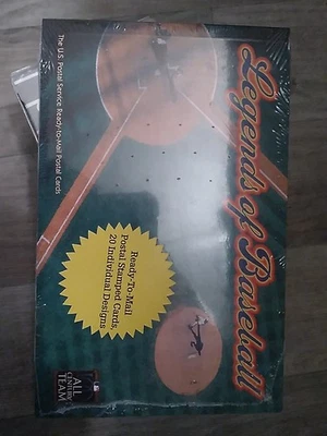 Legends of Baseball Set of 20 Postal Cards in original wrapping - Image 1 of 4