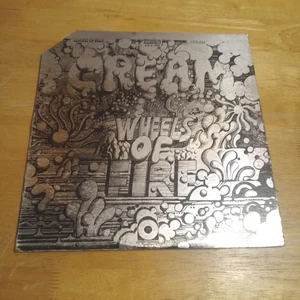 Cream Wheels Of Fire 1968 Atco SD 2-700 Stereo 2LP 1A1B1B1B Plum Tan VG+ VG+ - Picture 1 of 5