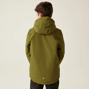 Regatta Boys Ezdale Full Zip Hooded Waterproof Coat - Picture 1 of 8