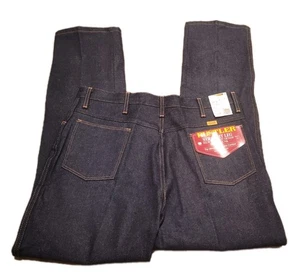 Vtg 80's Deadstock NWT Rustler Mens Jeans 38x32 Workwear Straight Denim USA Made - Picture 1 of 17