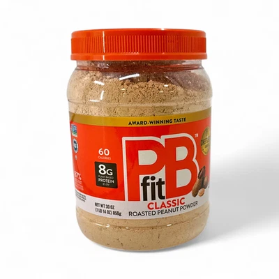 Mantequilla de maní PBfit Classic 8 g mantequilla de maní en polvo para untar - 30 oz Foto 1 de 3