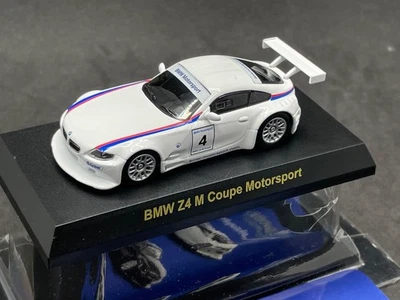 1/64 Kyosho BMW и мини коллекции Z4 M купе Motorsport белый #4 литая модель 56F3 - Изображение 1 из 4
