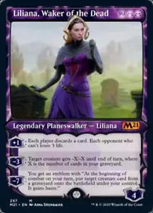 Foil Showcase - Liliana Waker Of The Dead 297 - Core Set 2021 - Bild 1 von 1