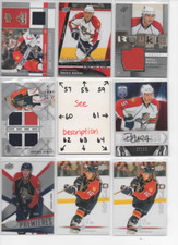 Florida Panthers U-PICK SERIAL #'d Rookies Autos Jerseys EKBLAD LUONGO AND MORE