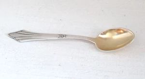 Antique Art deco WMF 91 Old Germany Gold Wash Spoon Bowl Demitasse\Jam Spoon - Picture 1 of 5
